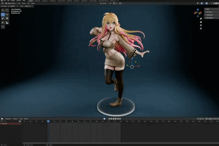 Beginner’s Guide to 3D Anime Sculpting Starting from Scratch [Coloso, Nawin Sapchinda]-09.gif