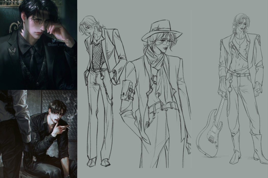 Creating Web Novel Cover Illustrations with Homme Fatale Male Characters - 옴므파탈 남캐로 완성하는 웹소설 표...jpg