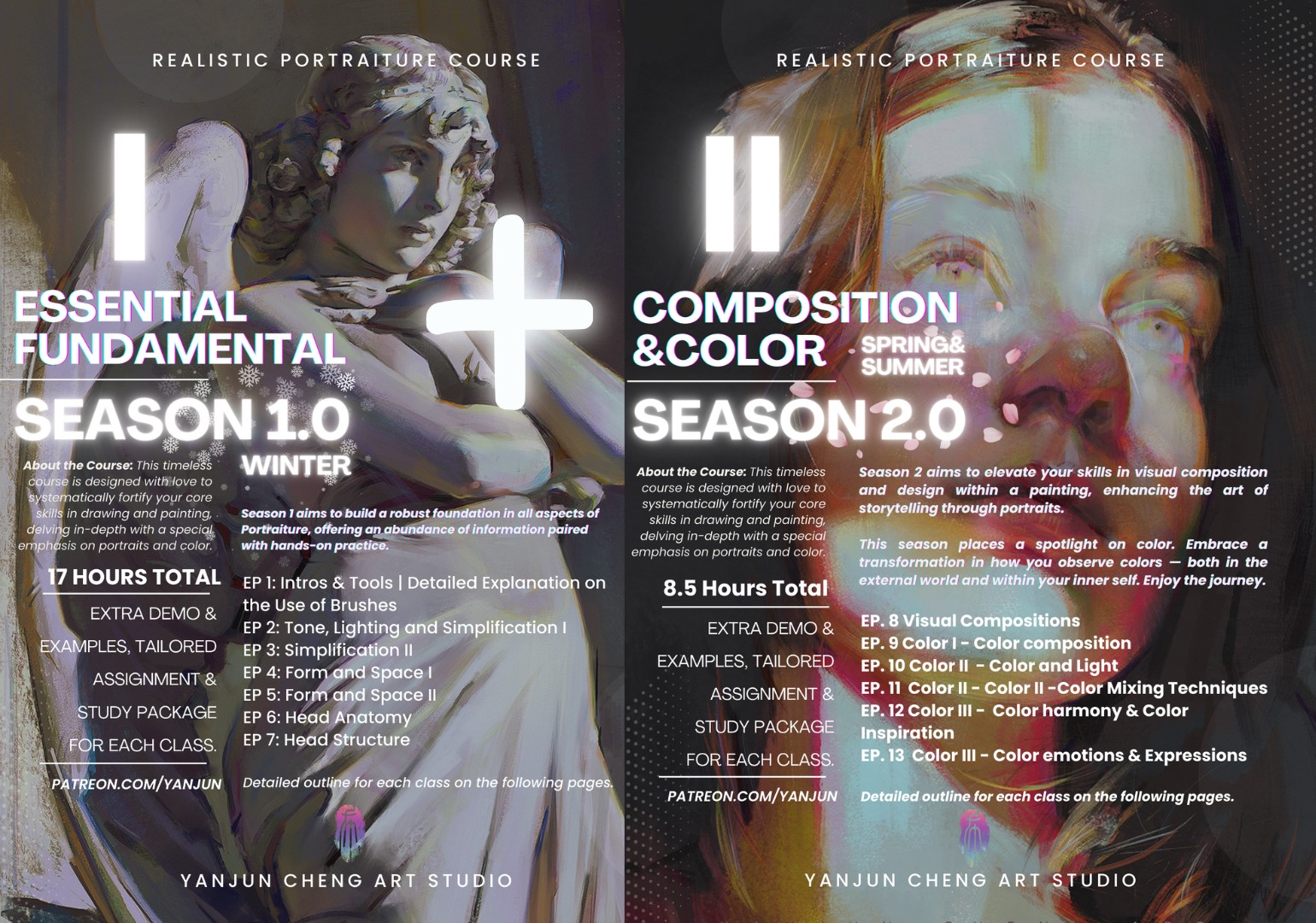 Essential Fundamental (Season 1.0) + Composition & Color (Season 2.0) EP1-EP13 [Gumroad, Yanju...jpg