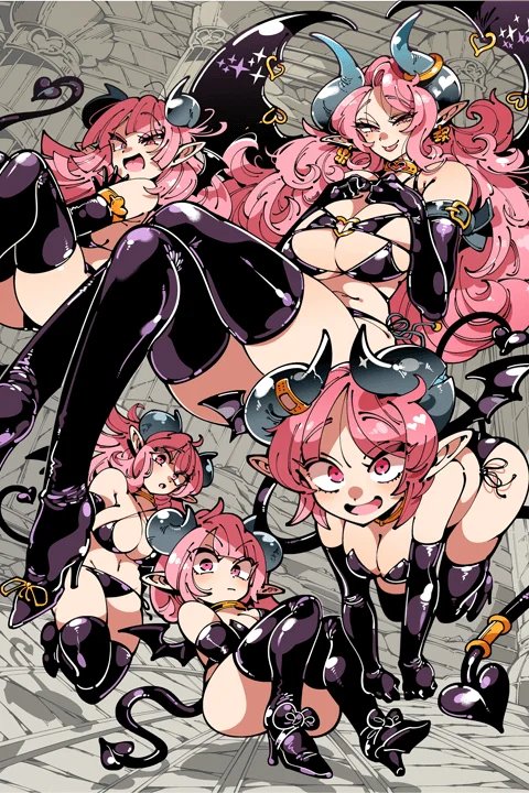 Impactful Character Illustrations Incorporating Fetishism - フェチズムを盛り込んだインパクトのあるキャラクターイラスト [Col...jpg