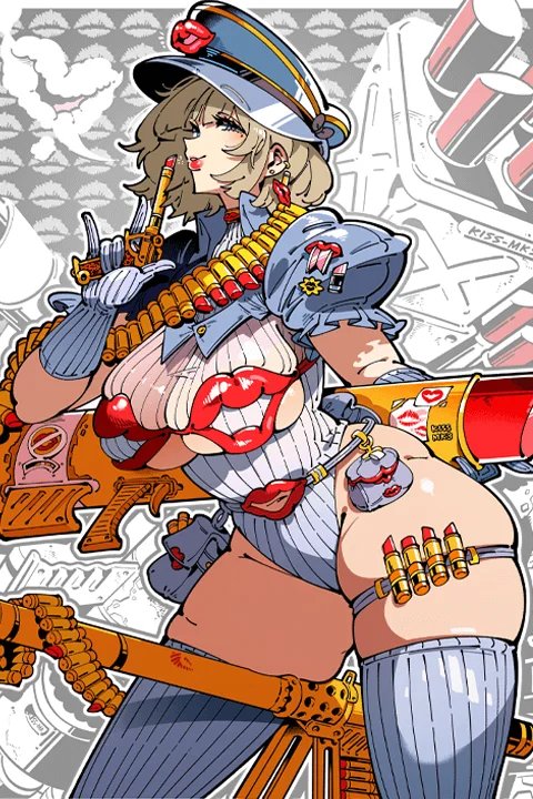 Impactful Character Illustrations Incorporating Fetishism - フェチズムを盛り込んだインパクトのあるキャラクターイラスト [Col...jpg