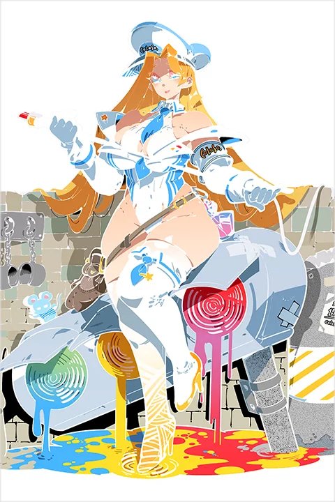 Impactful Character Illustrations Incorporating Fetishism - フェチズムを盛り込んだインパクトのあるキャラクターイラスト [Col...jpg