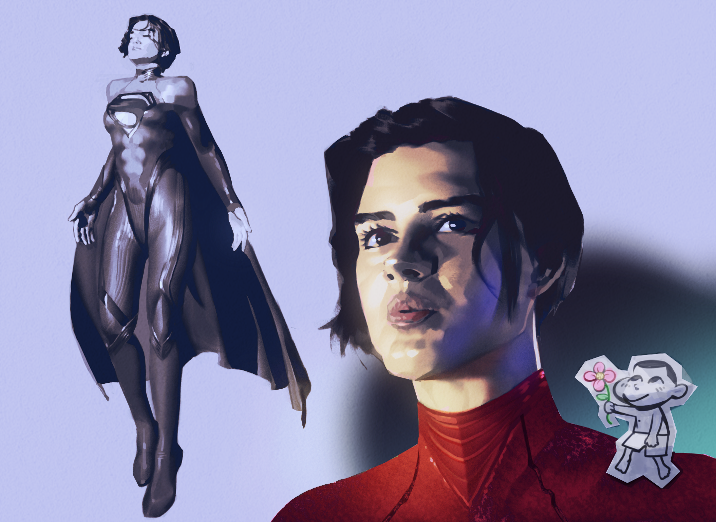 sasha calle / the supergirl !