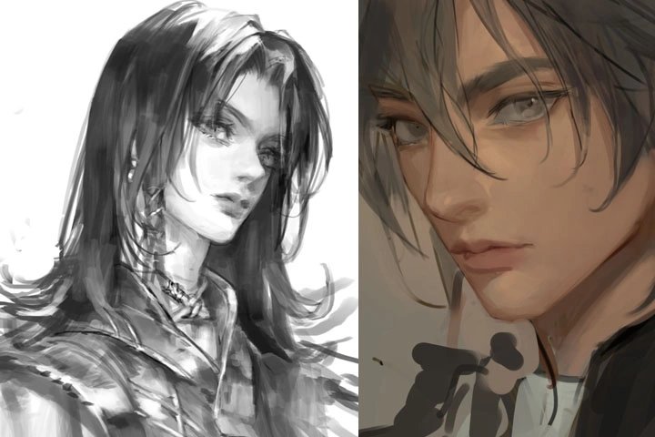 Solid form to Draw a Very Likable Face & How to Express Contrast [Coloso, Jida]-05.jpg